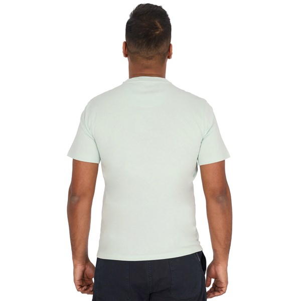 Barbour International Abbigliamento Uomo T-shirt Menta U MTS0141
