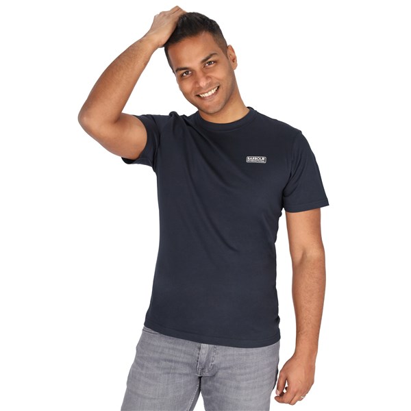 Barbour International Abbigliamento Uomo T-shirt Blu U MTS0141