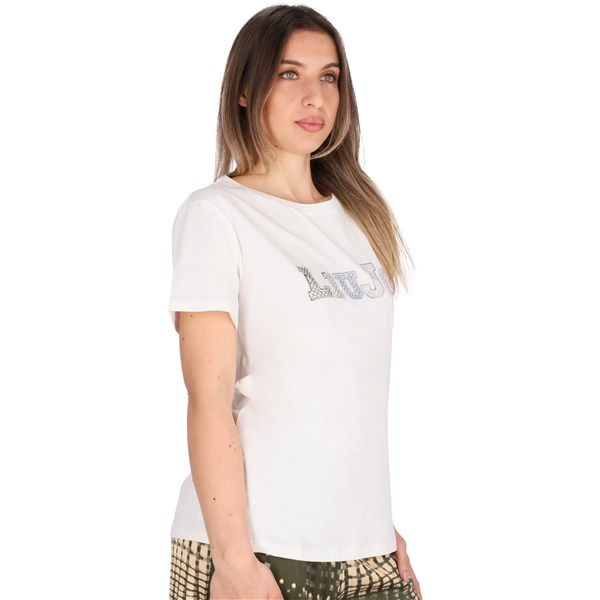 Liu Jo Abbigliamento Donna T-shirt Bianco D TA4204JS923