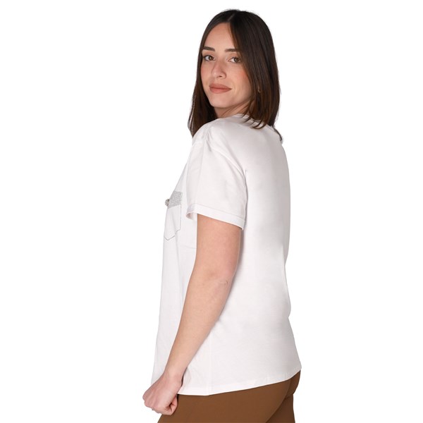 Liu Jo Abbigliamento Donna T-shirt Bianco D WA4050J6308