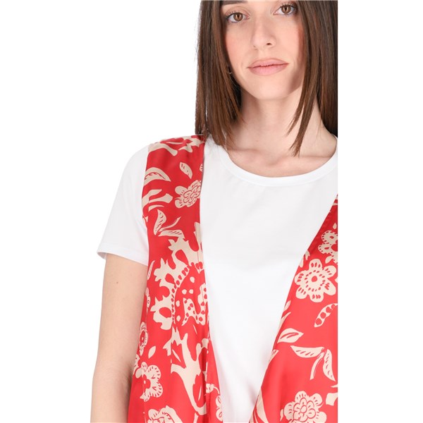 Liu Jo Abbigliamento Donna T-shirt Rosso D MA4115J7821