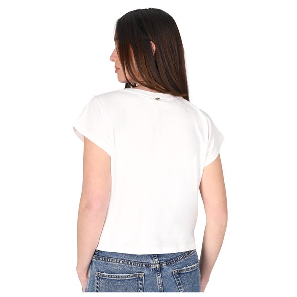 Liu Jo Abbigliamento Donna T-shirt Bianco D CA4444J5003
