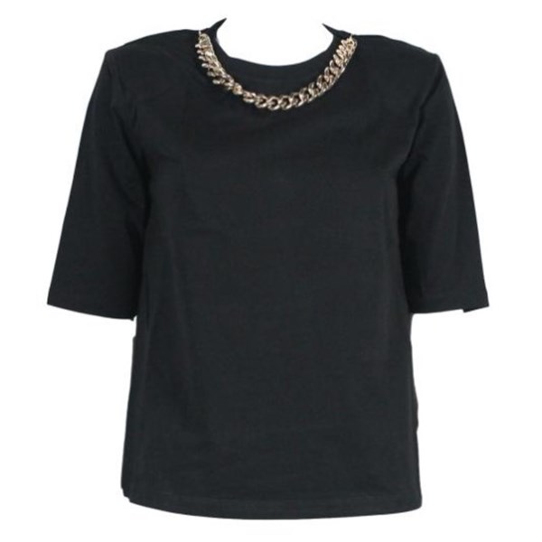 Liu Jo Collection Abbigliamento Donna T-shirt Nero D CF1108J6136