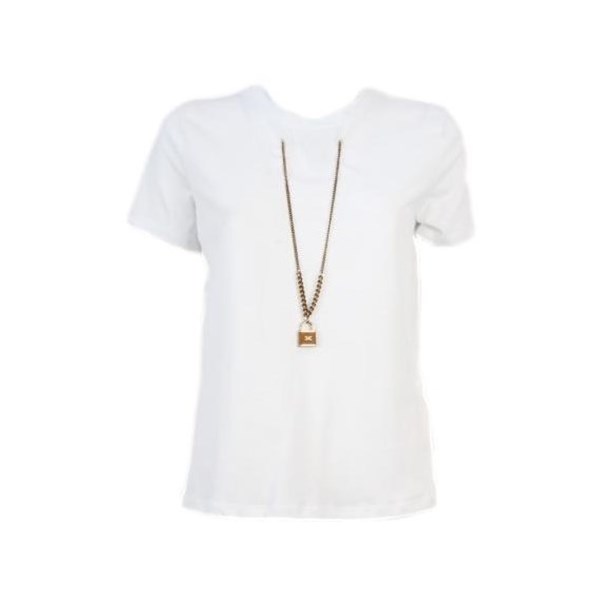 Elisabetta Franchi Abbigliamento Donna T-shirt Bianco D MA01321E2