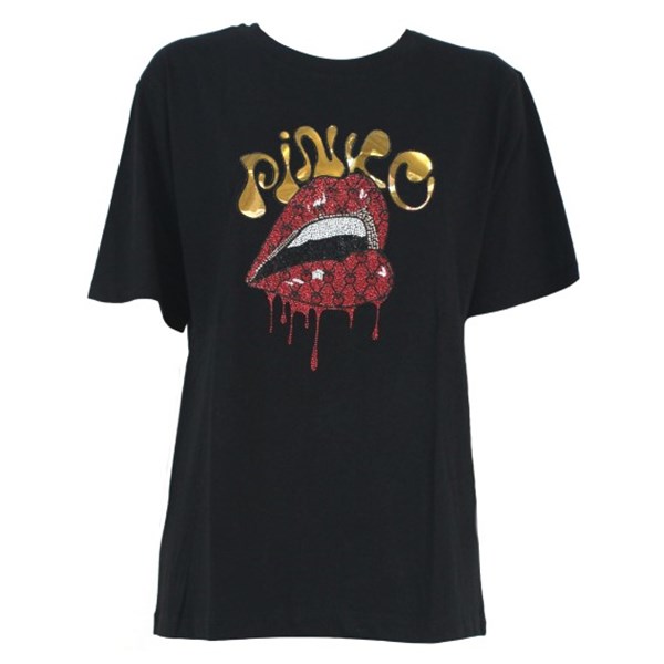 Pinko Abbigliamento Donna T-shirt Nero D 1G1729Y7VA