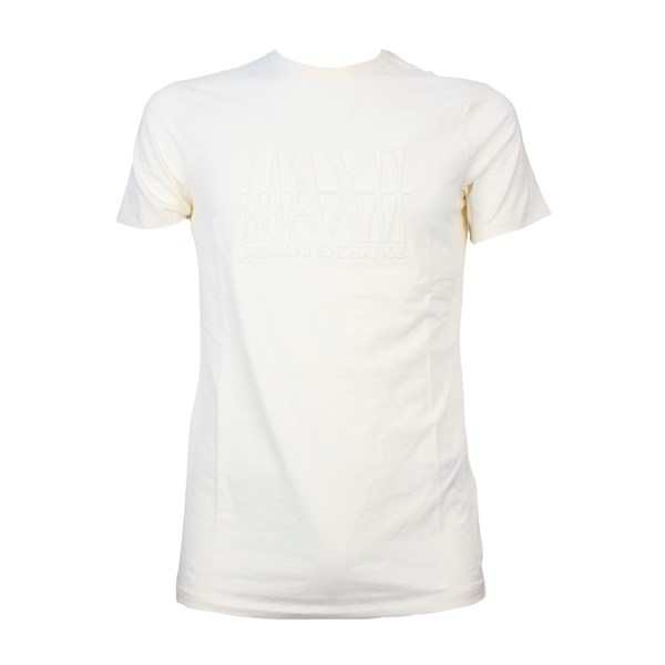 Armani Exchange Abbigliamento Abbigliamento Uomo T-shirt Panna U 3LZTBW