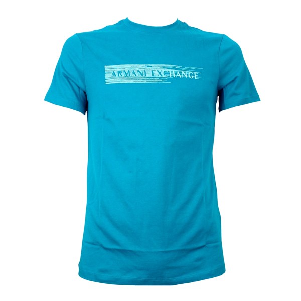 Armani Exchange Abbigliamento Abbigliamento Uomo T-shirt Azzurro U 3LZTHC