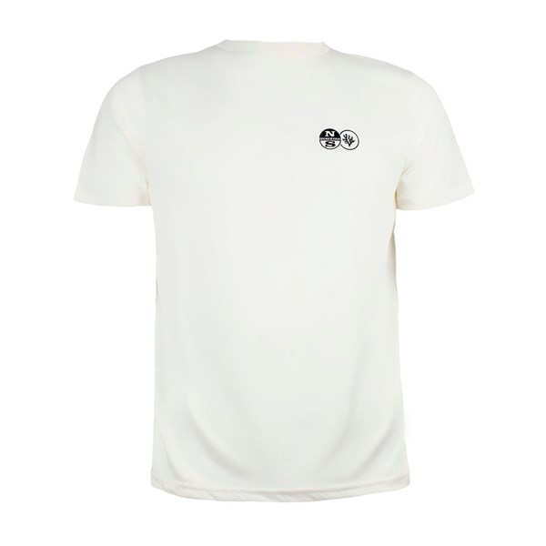 North Sails Abbigliamento Uomo T-shirt Panna U 403533