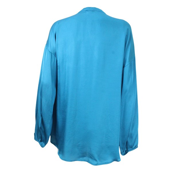 Meme Road Abbigliamento Donna Camicia Azzurro D M5107C