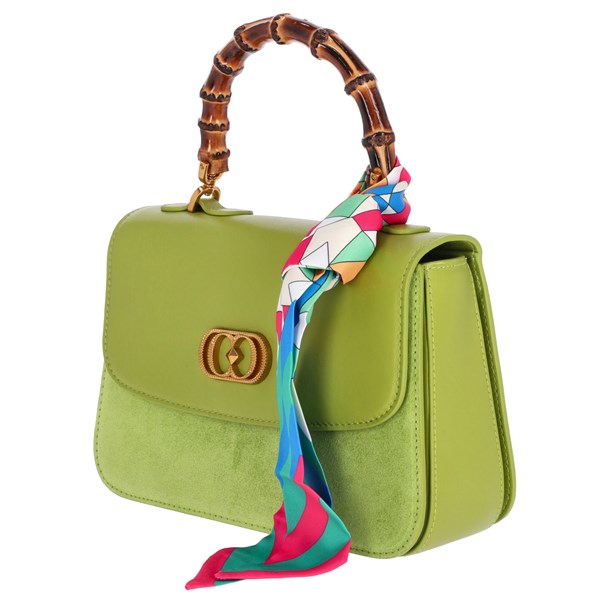 La Carrie Bag Accessori Donna Borsa Verde Mela D 131PGA231