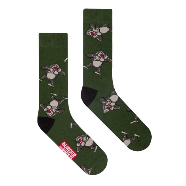 Socks Burger And Friends Calze Militare