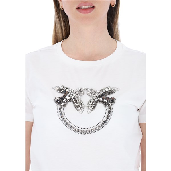 Pinko Abbigliamento Donna T-shirt Bianco D 100535A0MA