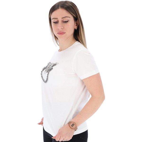 Pinko Abbigliamento Donna T-shirt Bianco D 100535A0MA