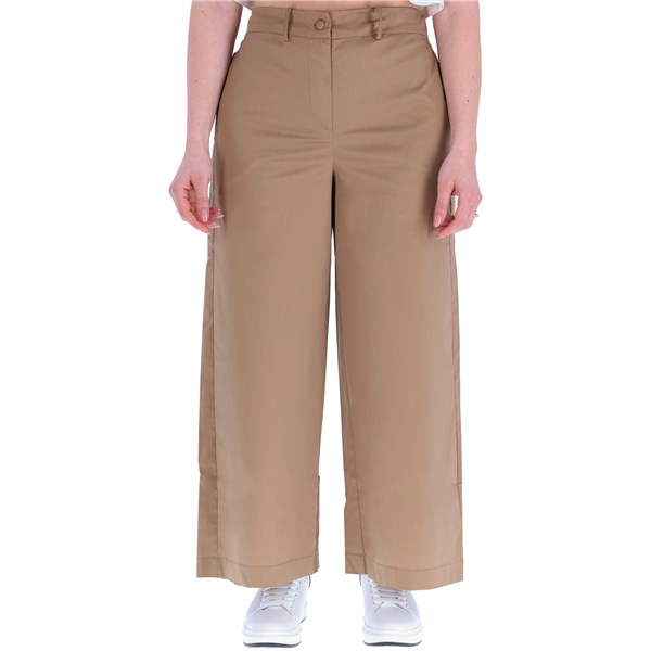 Jijil Abbigliamento Donna Pantalone Cammello D PA480