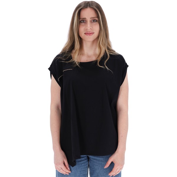 Jijil Abbigliamento Donna T-shirt Nero D TS042