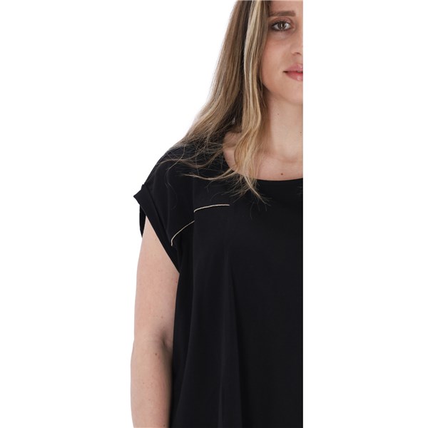 Jijil Abbigliamento Donna T-shirt Nero D TS042