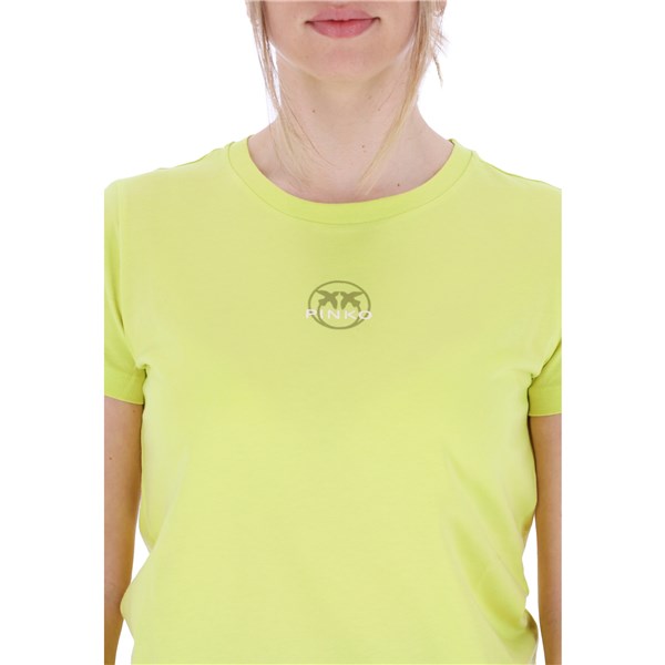 Pinko Abbigliamento Donna T-shirt Verde Acido D 100355A0KO