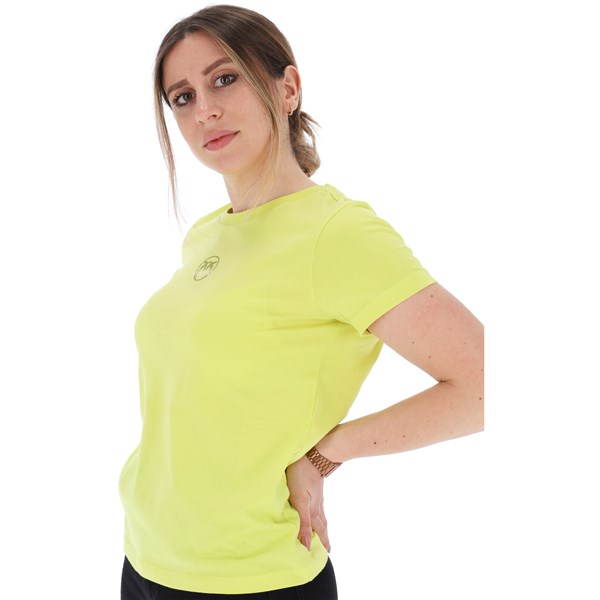 Pinko Abbigliamento Donna T-shirt Verde Acido D 100355A0KO