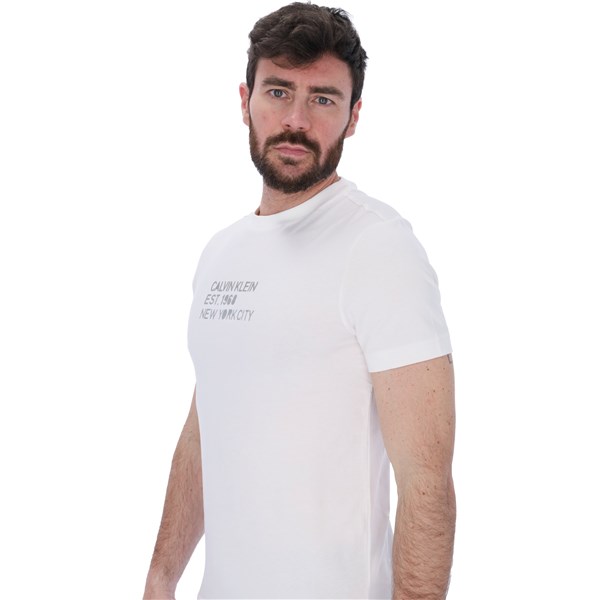 Calvin Klein Abbigliamento Uomo T-shirt Bianco U K111529