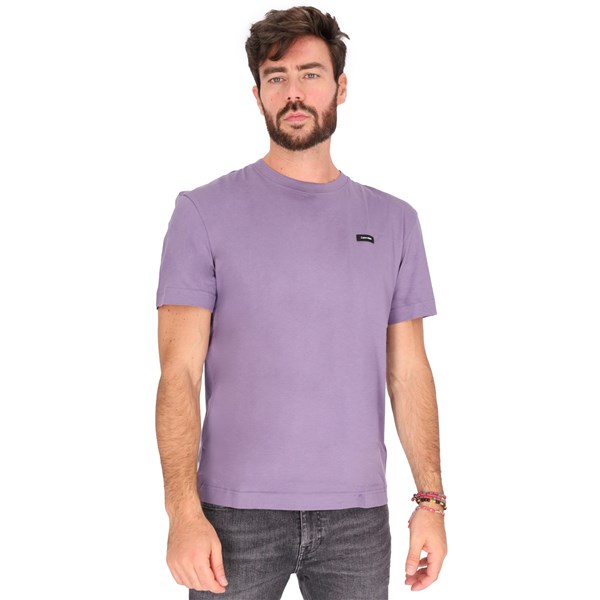Calvin Klein Abbigliamento Uomo T-shirt Viola U K110669
