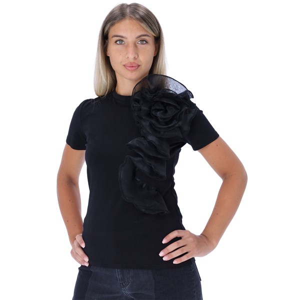 Liu Jo Black Abbigliamento Donna T-shirt Nero D CF3373J5003