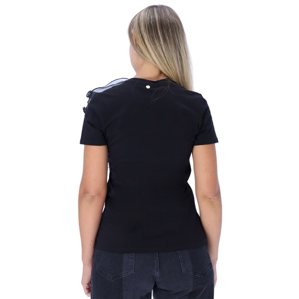 Liu Jo Black Abbigliamento Donna T-shirt Nero D CF3373J5003