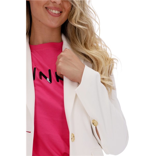 Pinko Abbigliamento Donna Giacca Bianco D 101824A15M