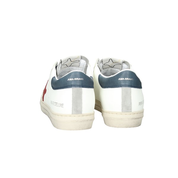 Ama Brand Scarpe Uomo Sneakers Bianco U 2521