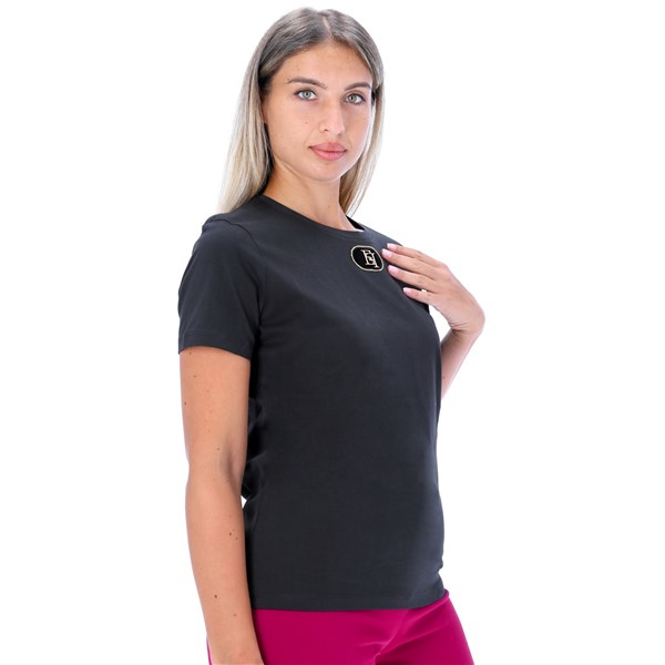 Elisabetta Franchi Abbigliamento Donna T-shirt Nero D MA45N36E2