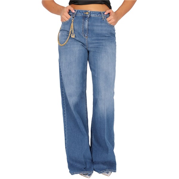 Elisabetta Franchi Abbigliamento Donna Jeans Blu D PJ18S36E2