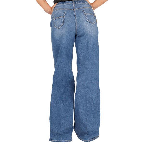 Elisabetta Franchi Abbigliamento Donna Jeans Blu D PJ18S36E2