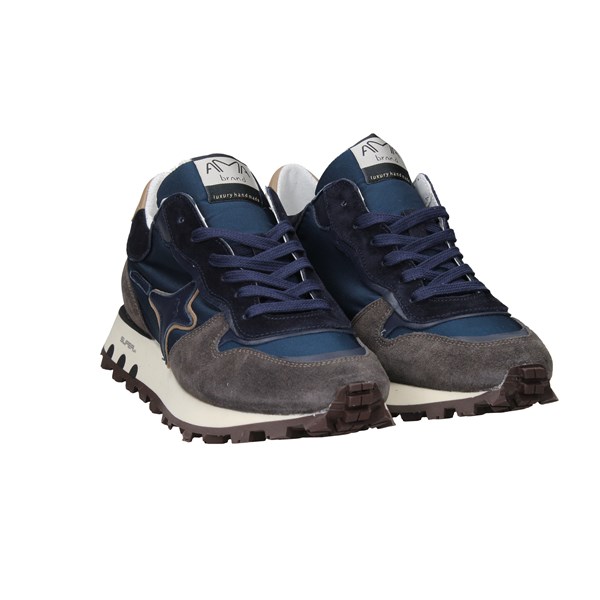 Ama Brand Scarpe Uomo Sneakers Blu U 2628
