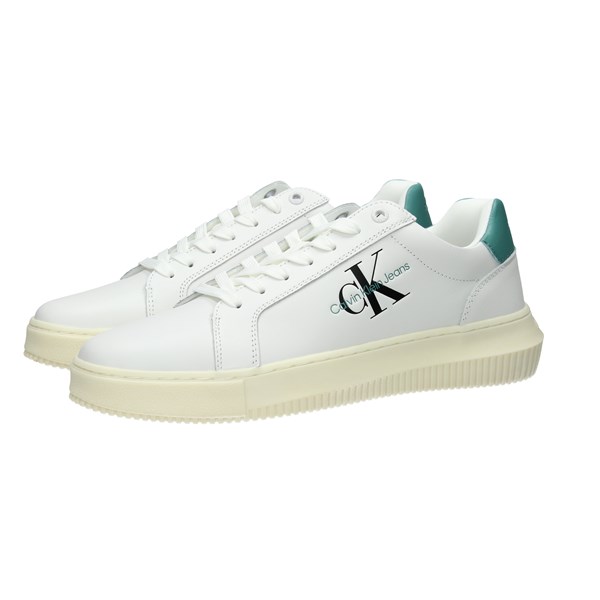 Calvin Klein Jeans Scarpe Uomo Sneakers White U 0YM00681