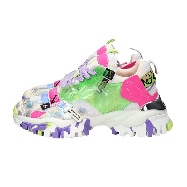 Cljd Scarpe Donna Sneakers Lilla D F033-4303