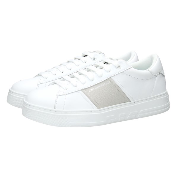 Emporio Armani Scarpe Uomo Sneakers Bianco U X4X570