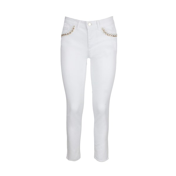 Liu Jo White Pantalone Bianco
