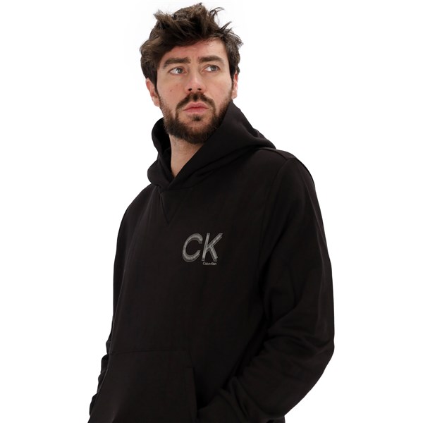 Calvin Klein Abbigliamento Uomo Felpa Nero U K110751