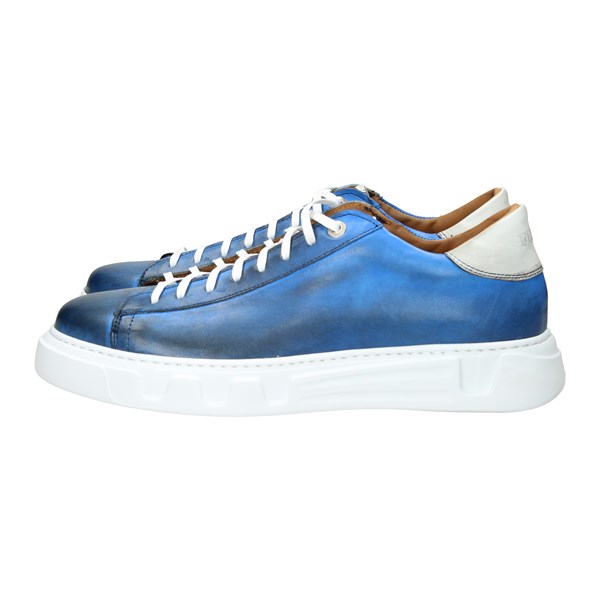 Fr35 Scarpe Uomo Sneakers Blu U 065