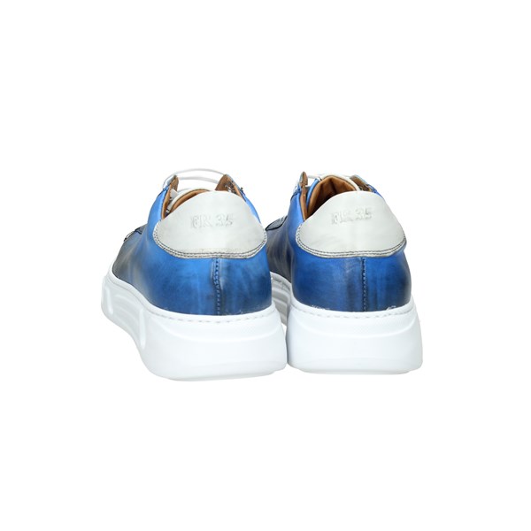 Fr35 Scarpe Uomo Sneakers Blu U 065